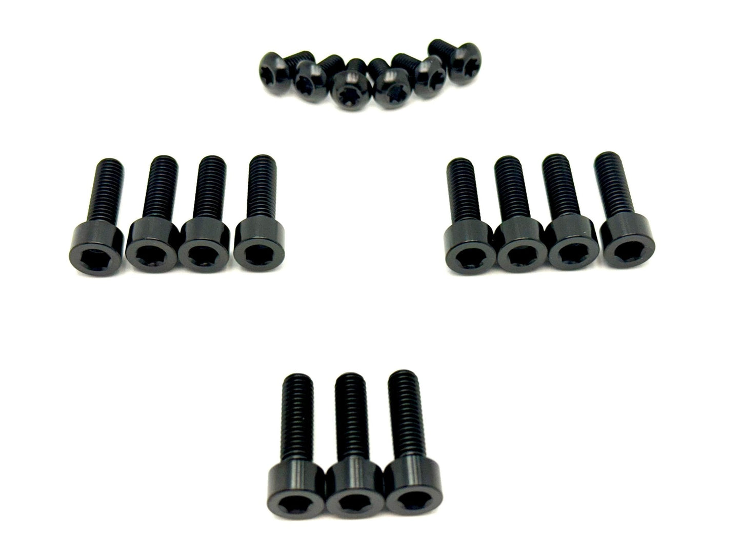 Tech Suspension by Formula custom titanium bolt kits. 