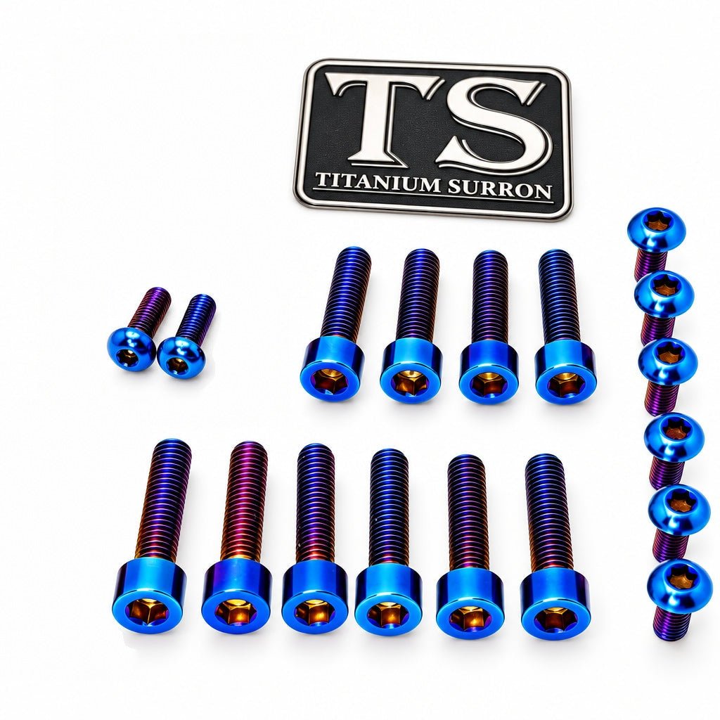 Titanium Bolt Kit for OEM Forks - Surron Light Bee 2 (LBX2)