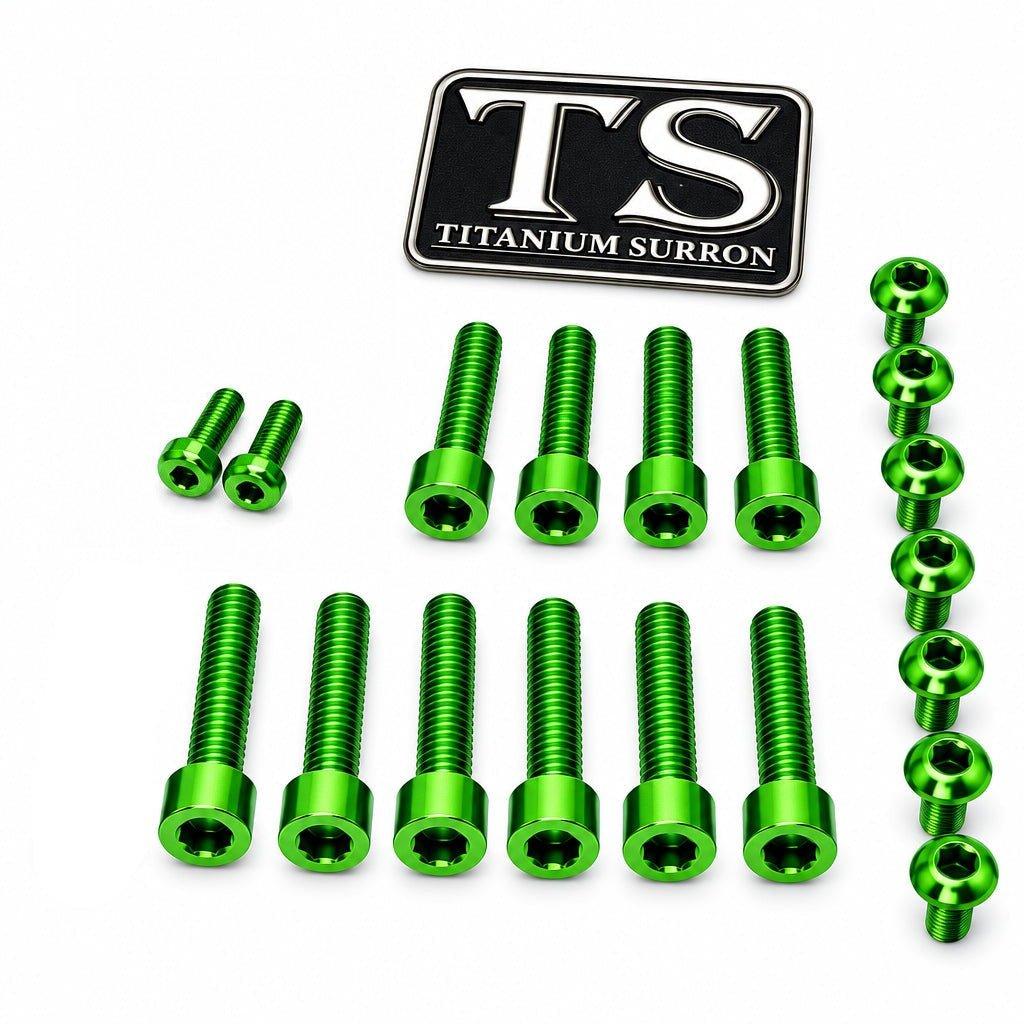 Titanium Bolt Kit for OEM Forks - Surron Light Bee 2 (LBX2)