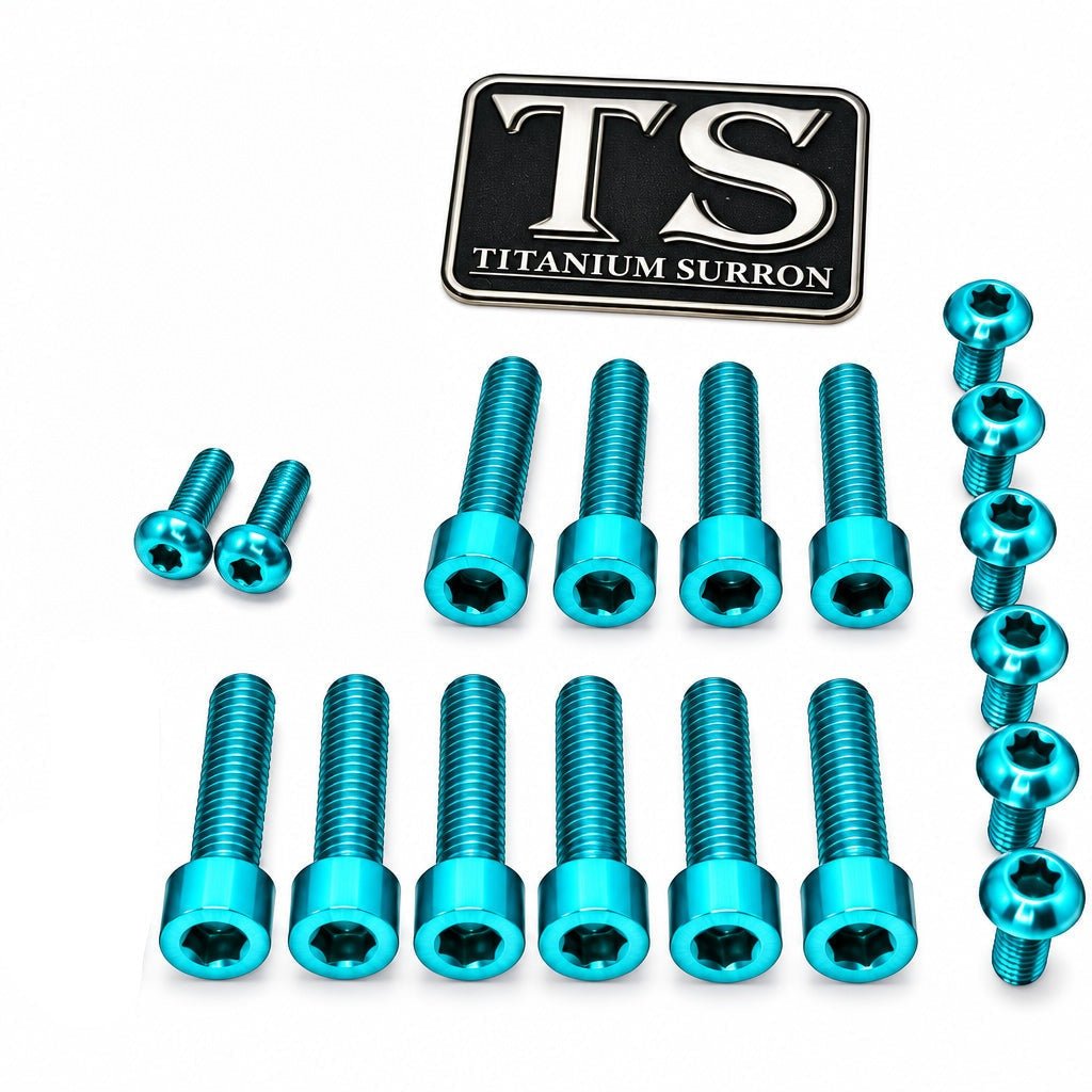 Titanium Bolt Kit for OEM Forks - Surron Light Bee 2 (LBX2)