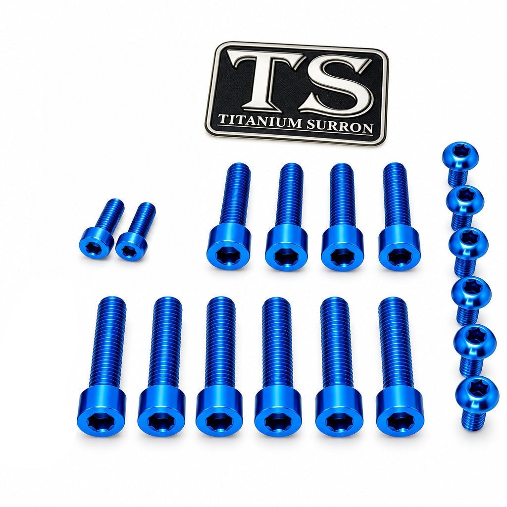 Titanium Bolt Kit for OEM Forks - Surron Light Bee 2 (LBX2)