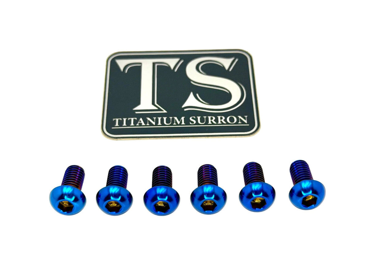 Titanium Controller Mount Bolts for E-moto