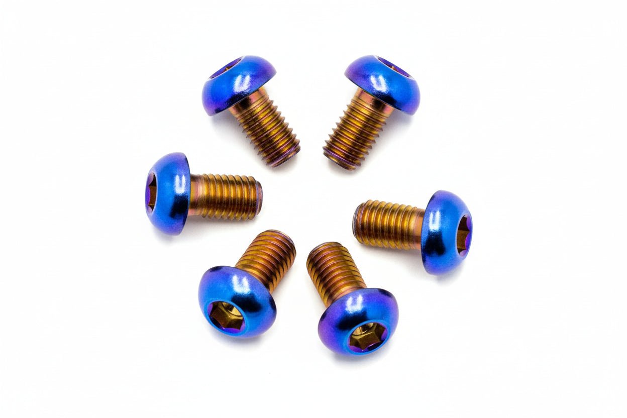 Titanium Controller Mount Bolts for E - moto