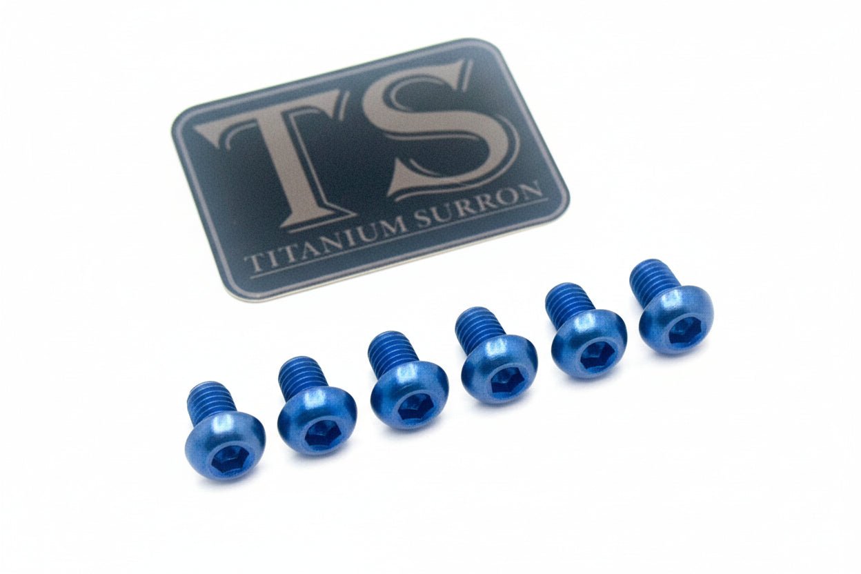 Titanium Controller Mount Bolts for E - moto