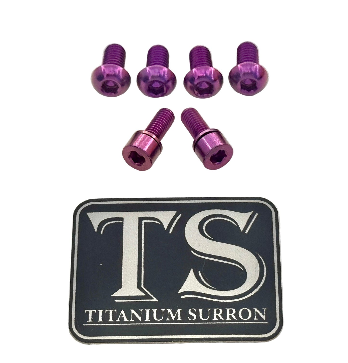 Titanium E - Moto Headlight Mount Bolts