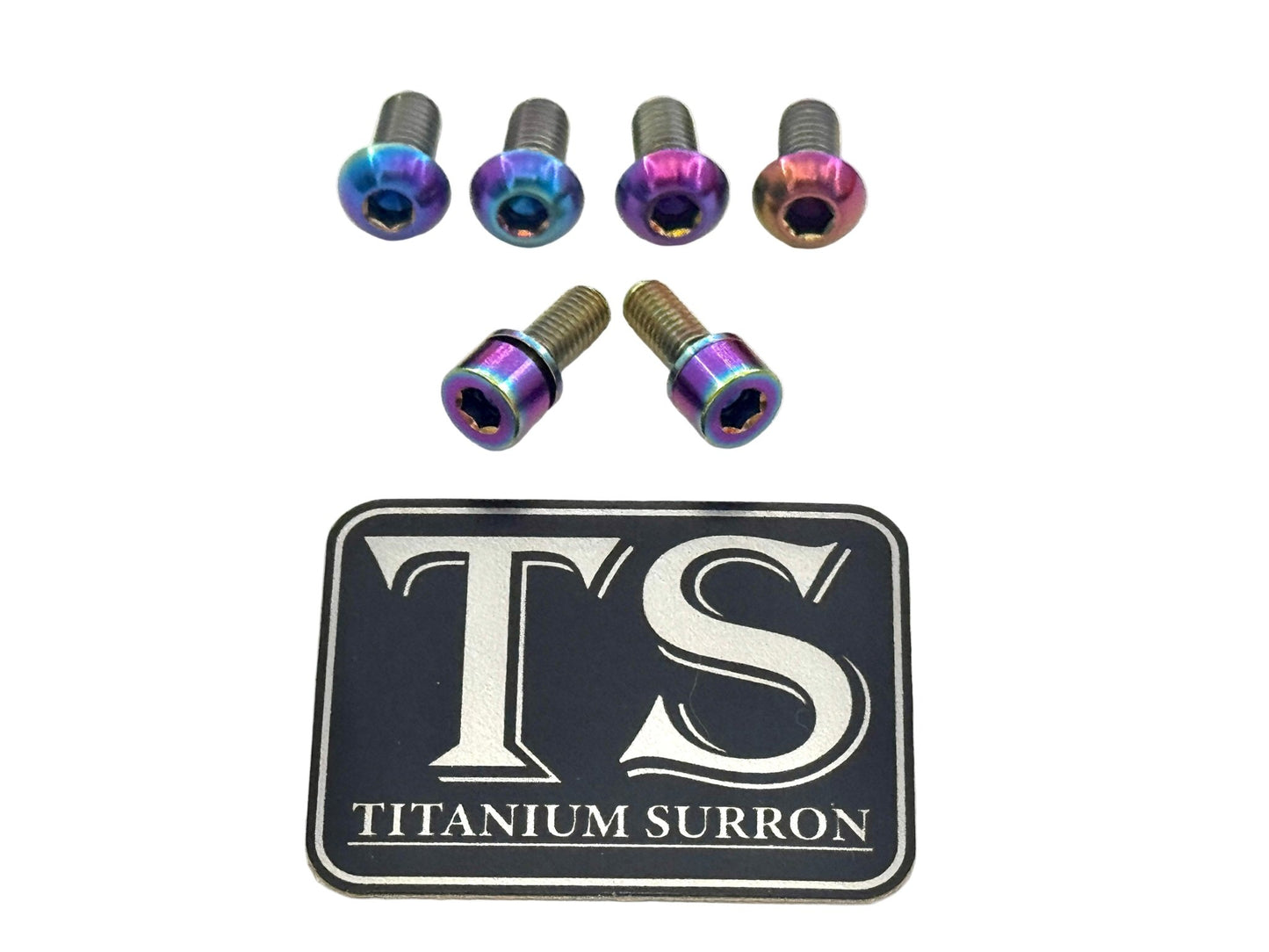 Titanium E - Moto Headlight Mount Bolts