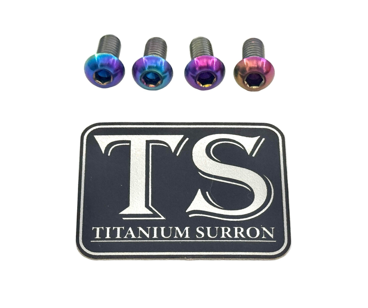 Titanium E - Moto Headlight Mount Bolts