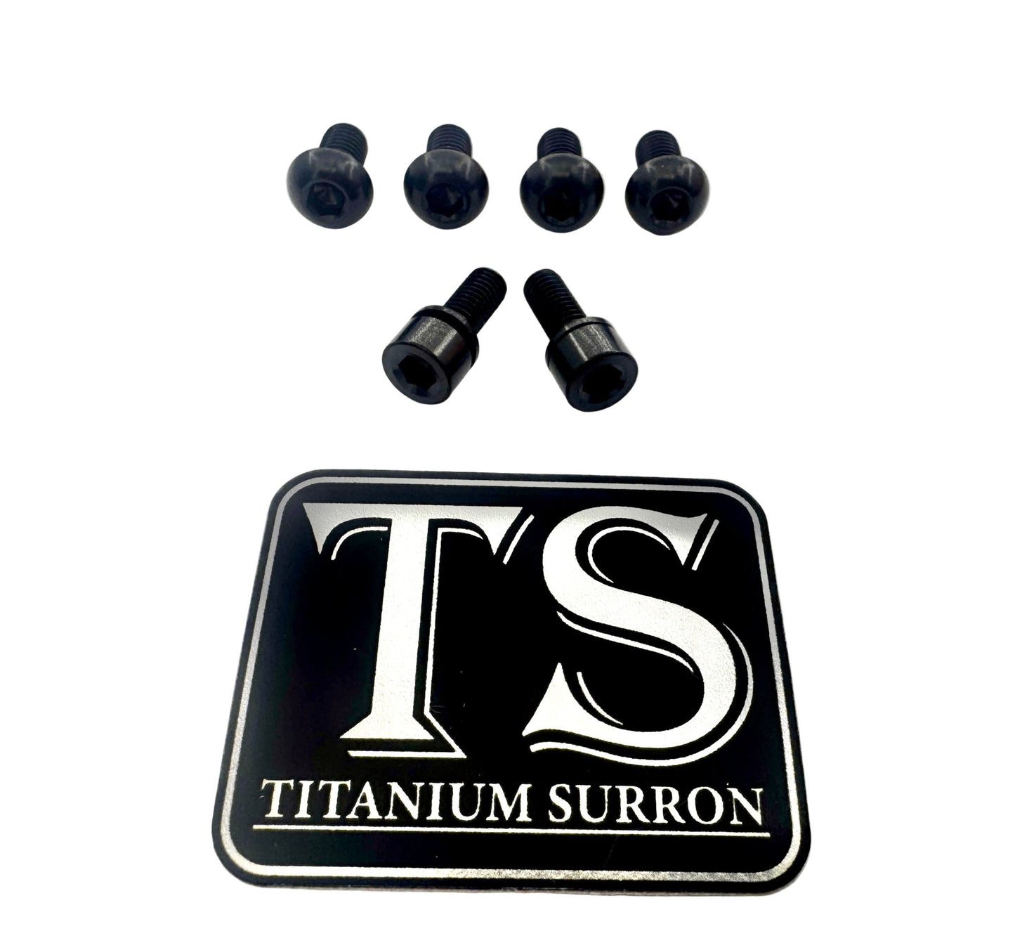 Titanium E - Moto Headlight Mount Bolts