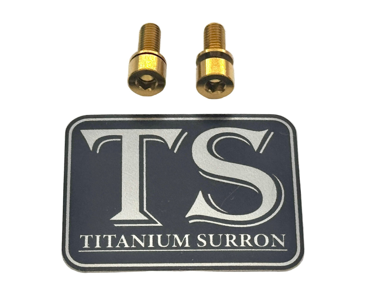 Titanium E - Moto Headlight Mount Bolts