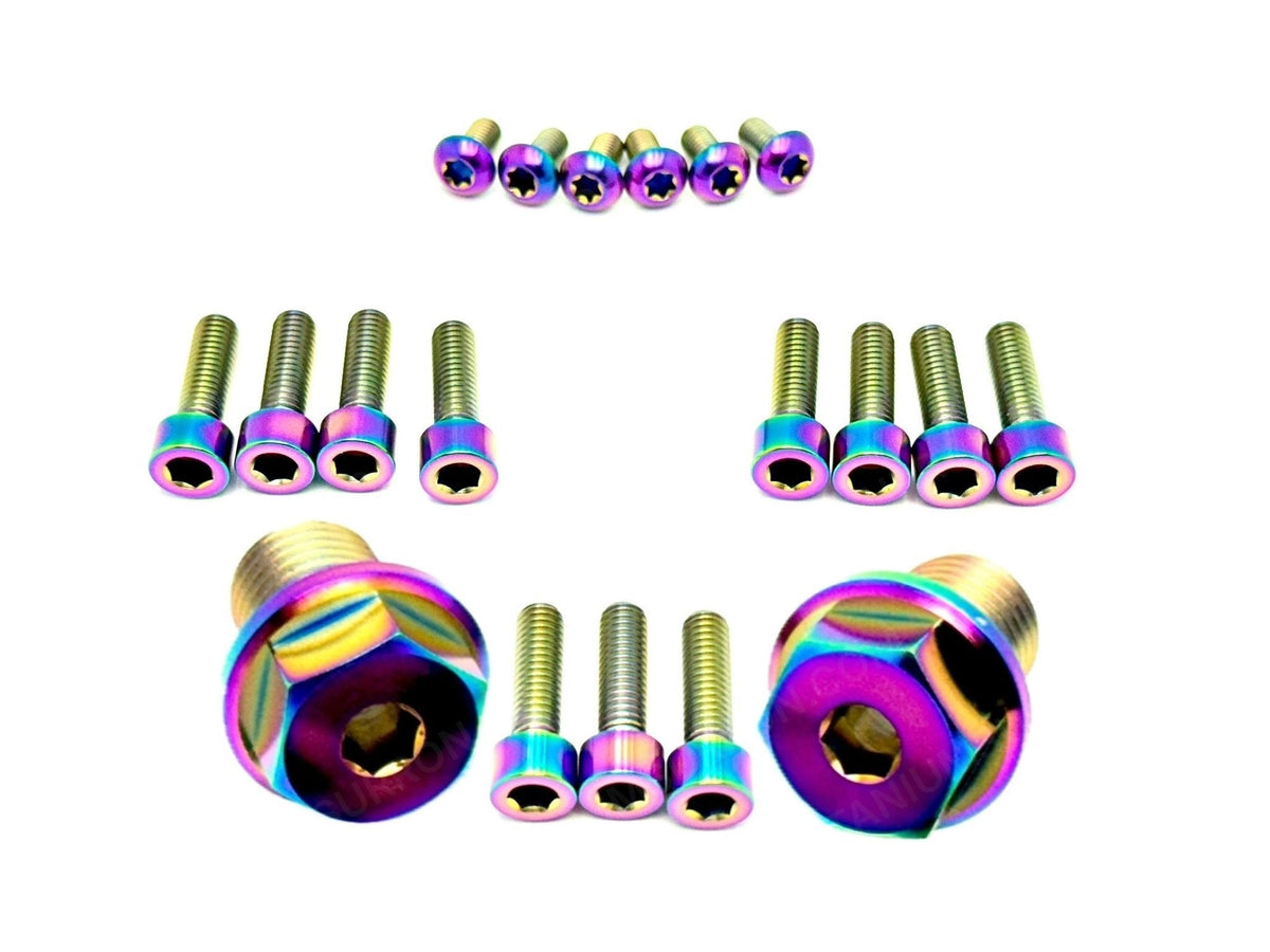 Titanium FastAce Fork Bolt Kits (All Models)