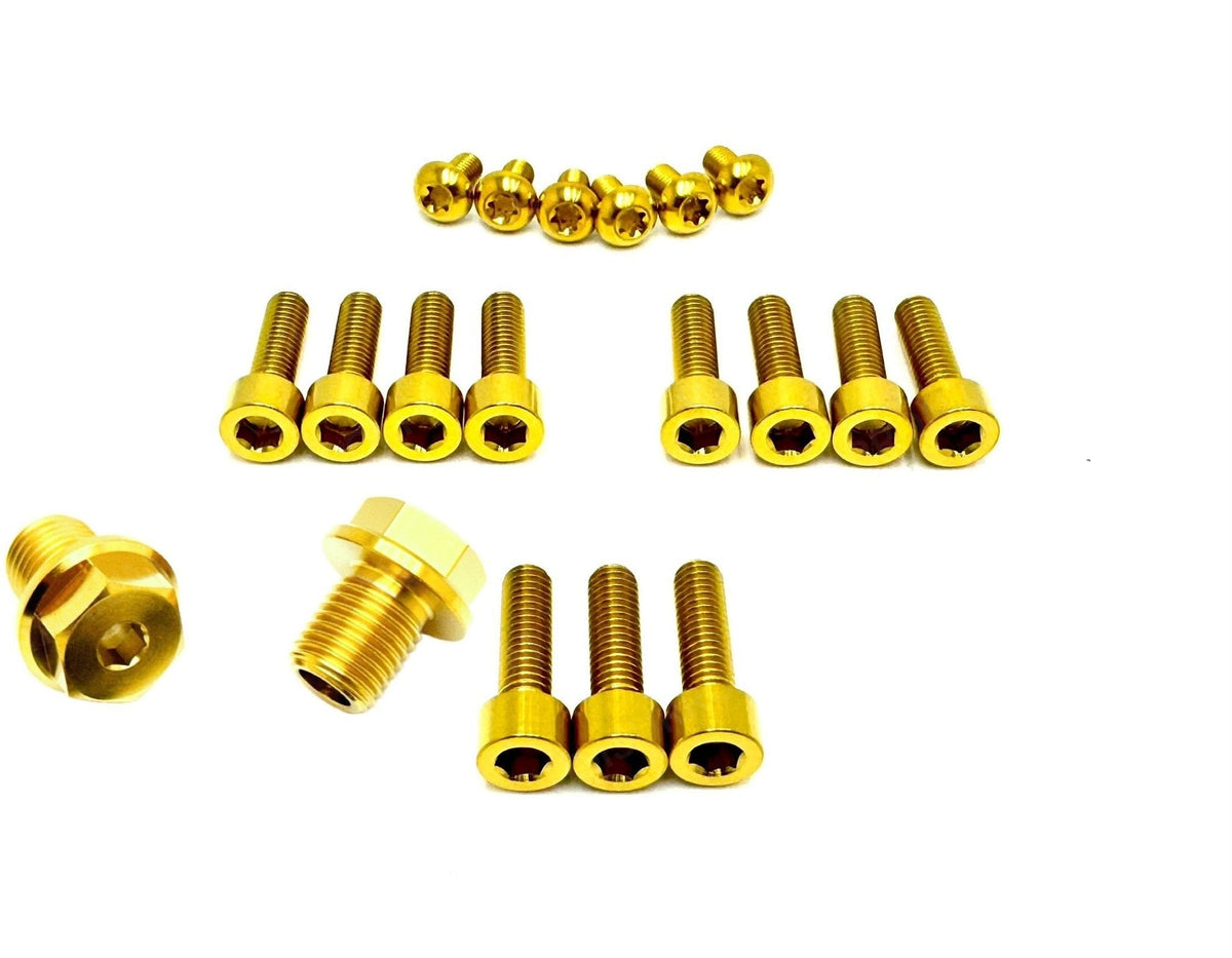 Titanium FastAce Fork Bolt Kits (All Models)