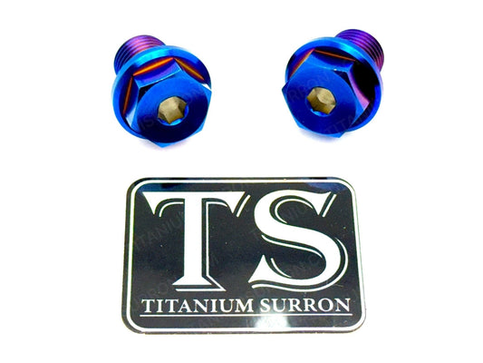 Titanium FastAce Forks Axle Bolts