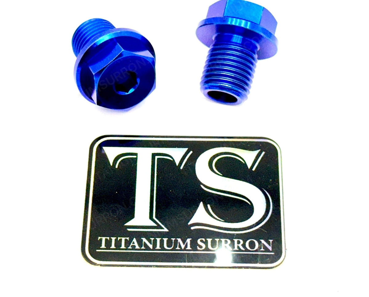 Titanium FastAce Forks Axle Bolts