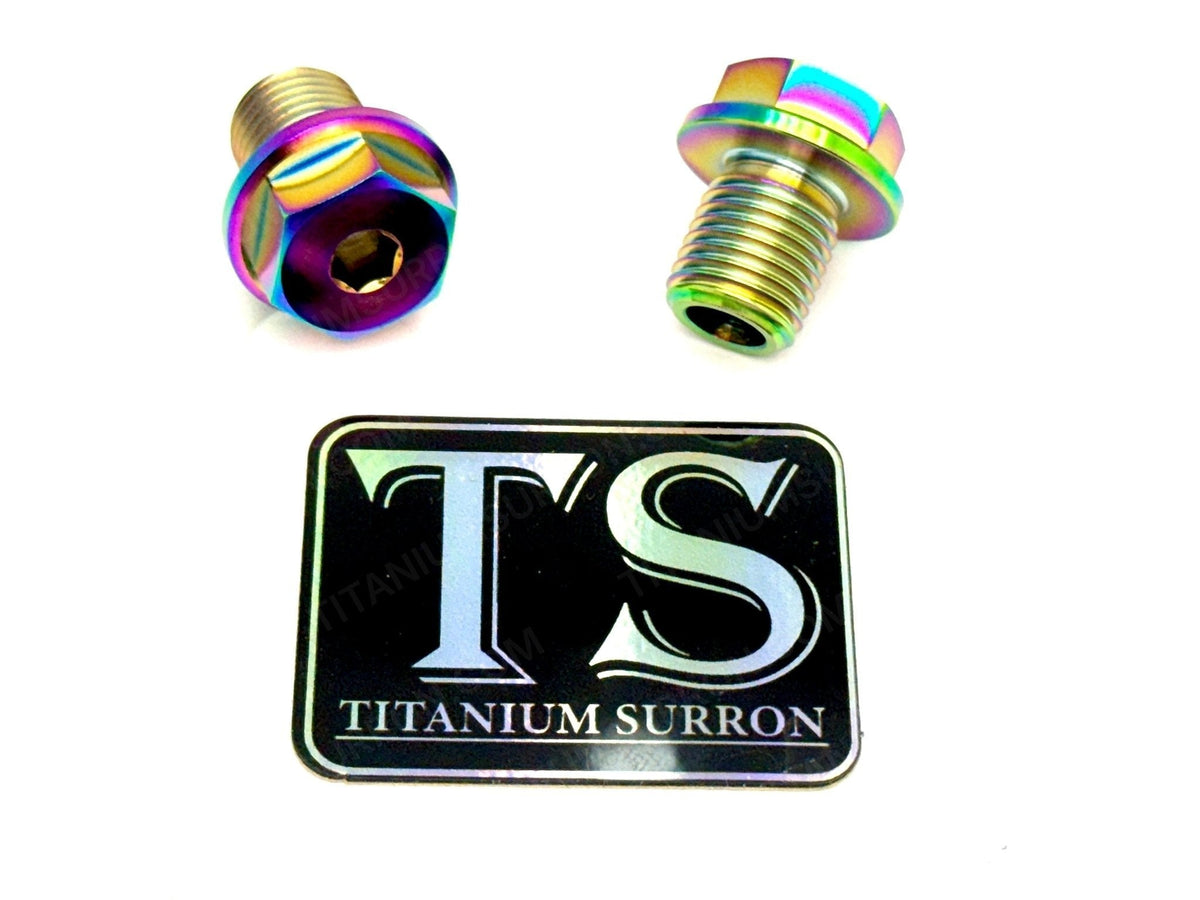 Titanium FastAce Forks Axle Bolts