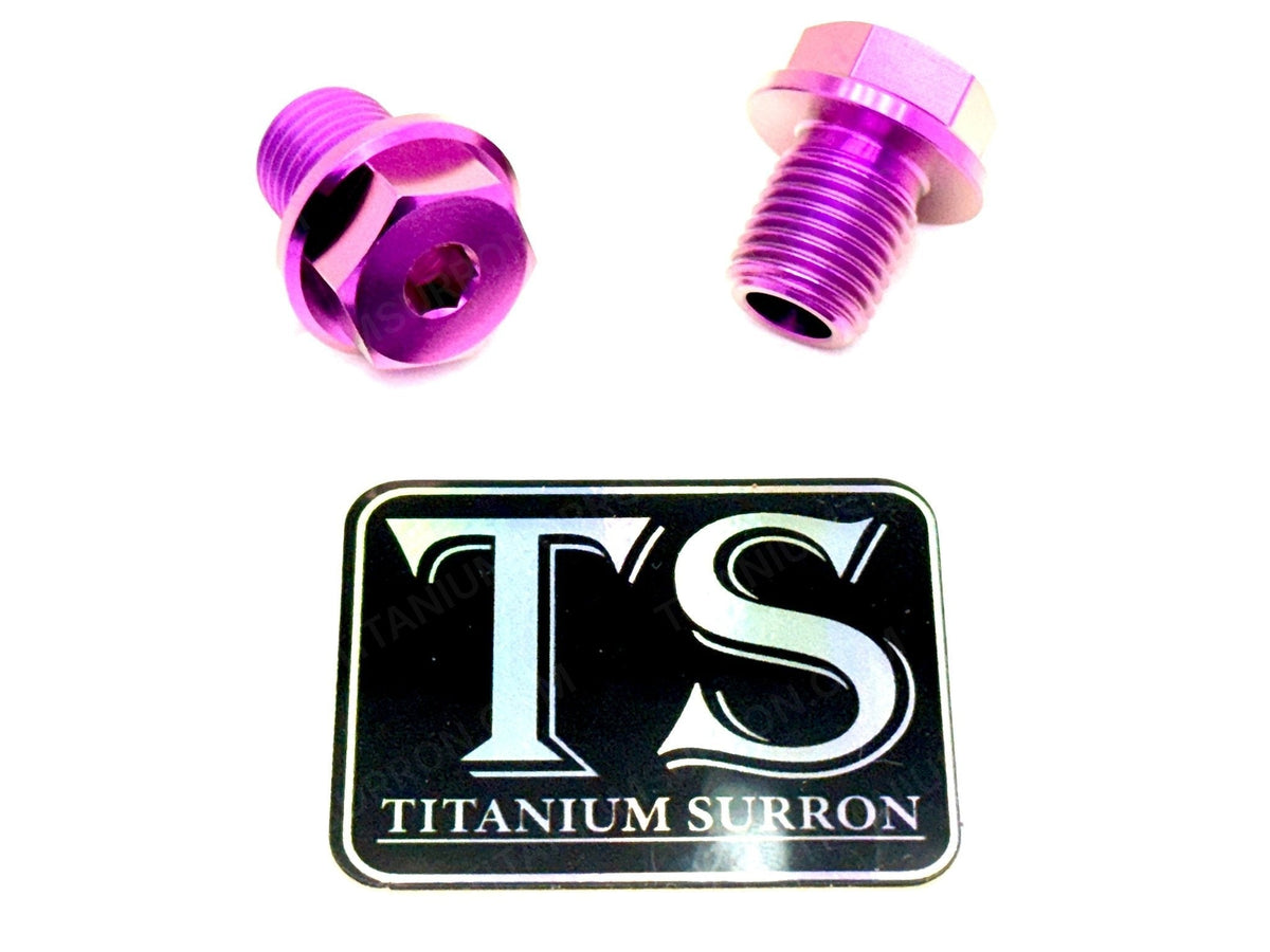 Titanium FastAce Forks Axle Bolts