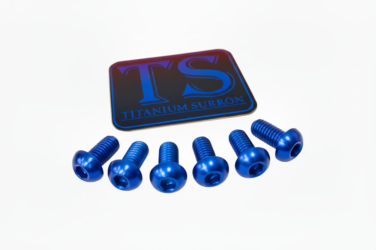 Titanium Front Rotor Bolts - E - Moto