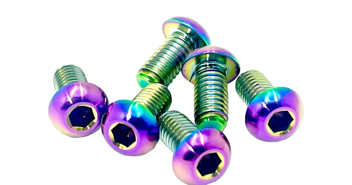 Titanium Front Rotor Bolts - E - Moto