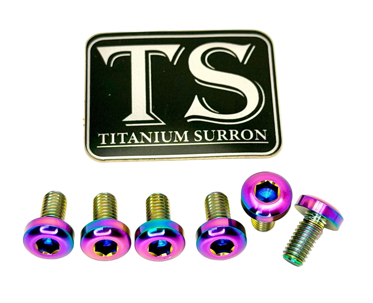 Titanium Front Rotor Bolts - E-Moto