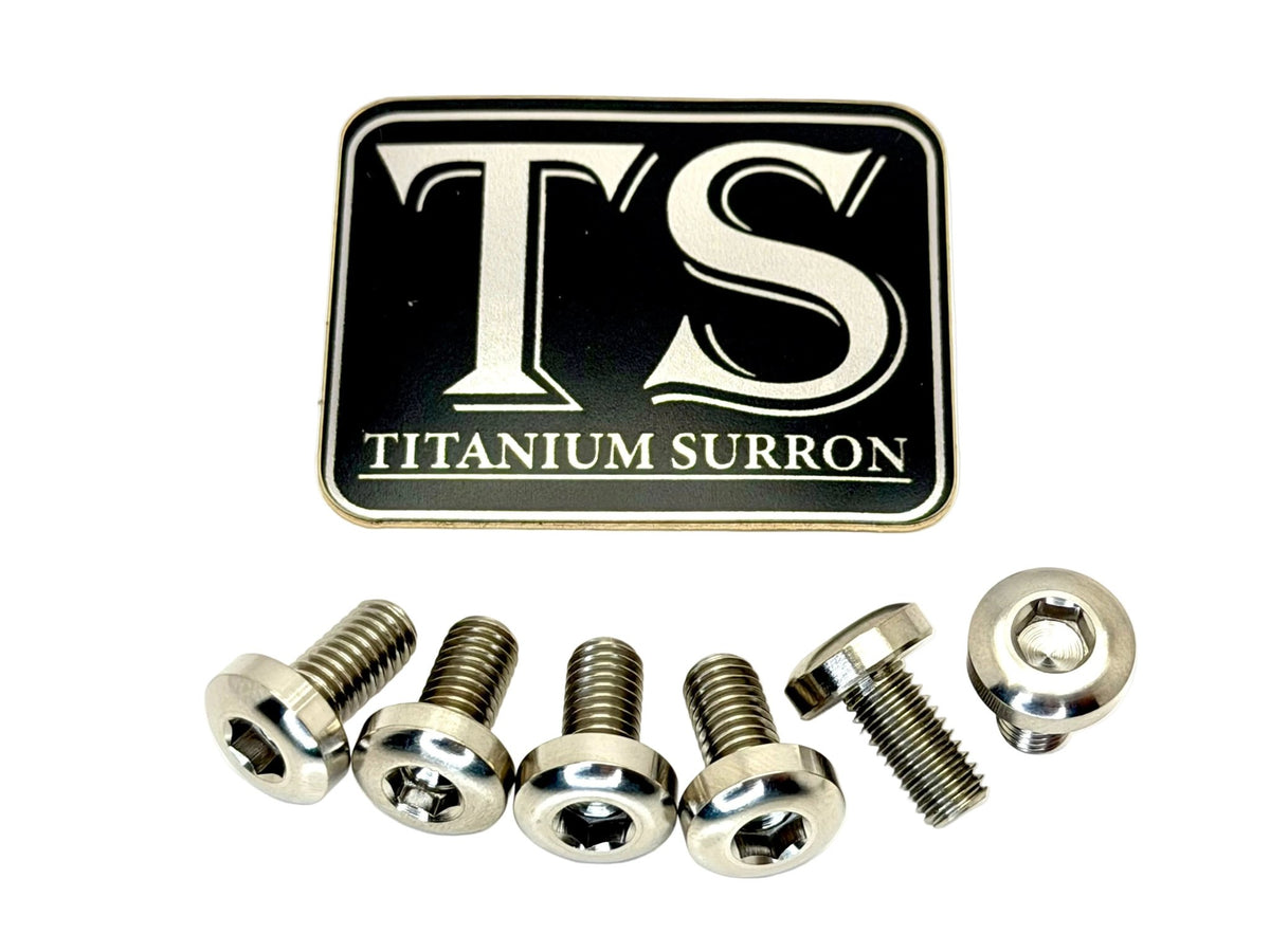 Titanium Front Rotor Bolts - E-Moto