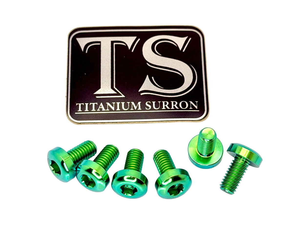 Titanium Front Rotor Bolts - E-Moto