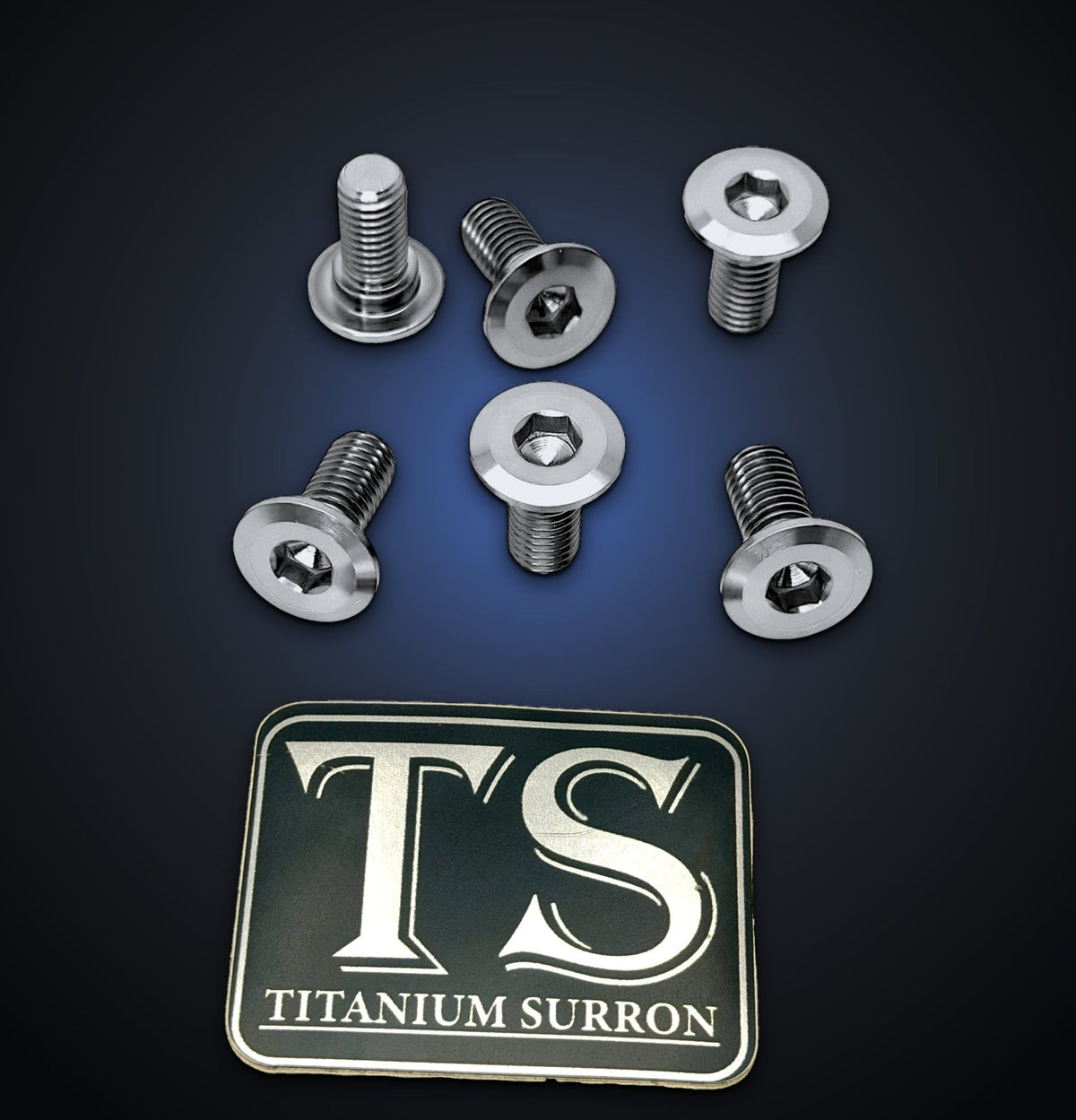 Titanium Front Rotor Bolts for Yozma IN10