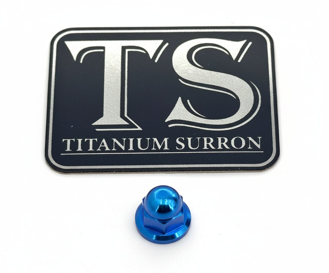 Titanium Hardware (Individual M4 and M5 Bolts, Nuts, and Washers)