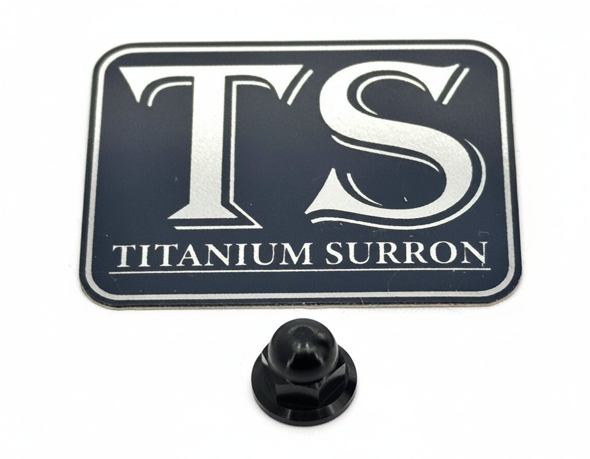 Titanium Hardware (Individual M4 and M5 Bolts, Nuts, and Washers)