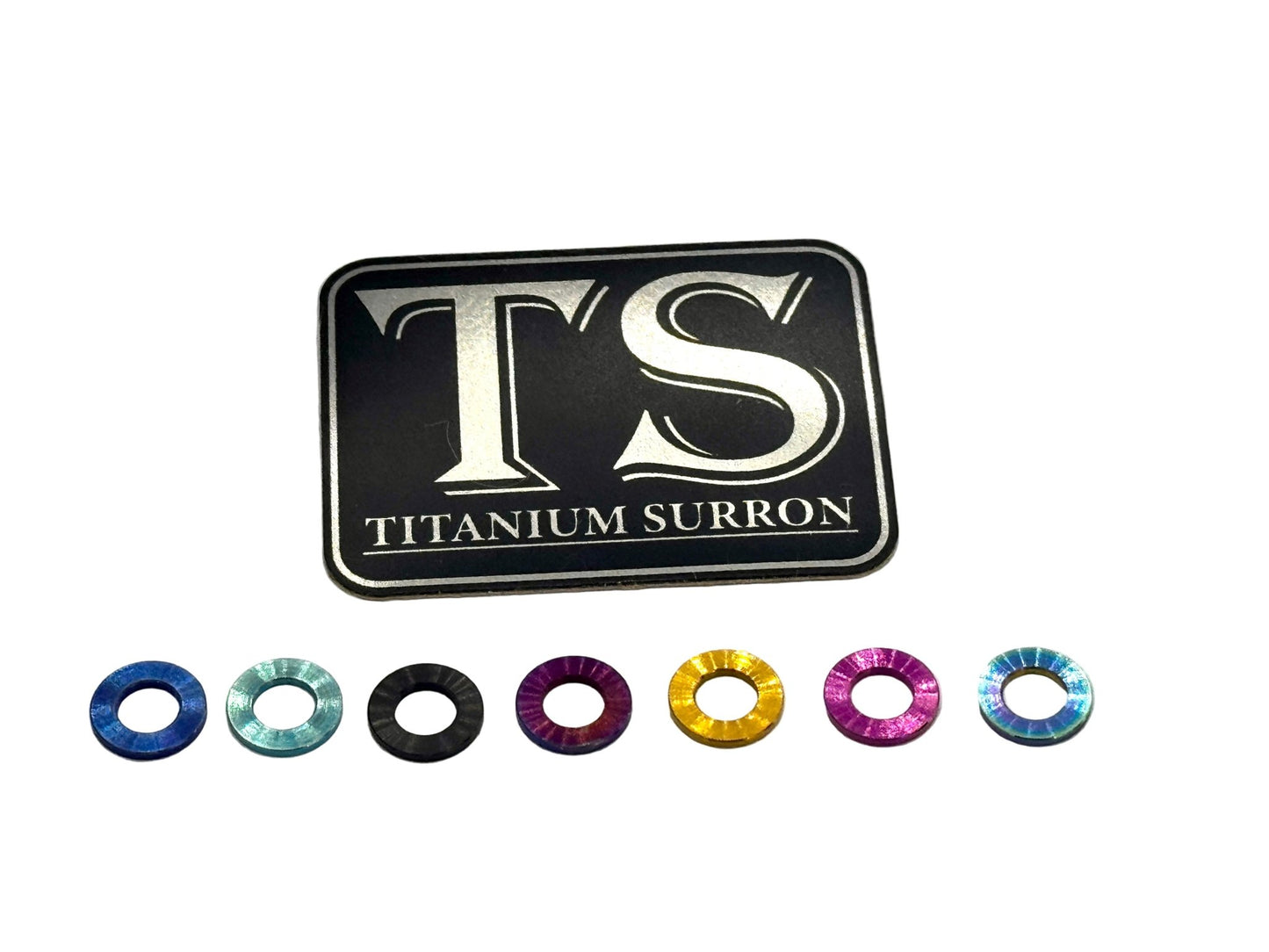 Titanium Hardware (Individual M4 and M5 Bolts, Nuts, and Washers)