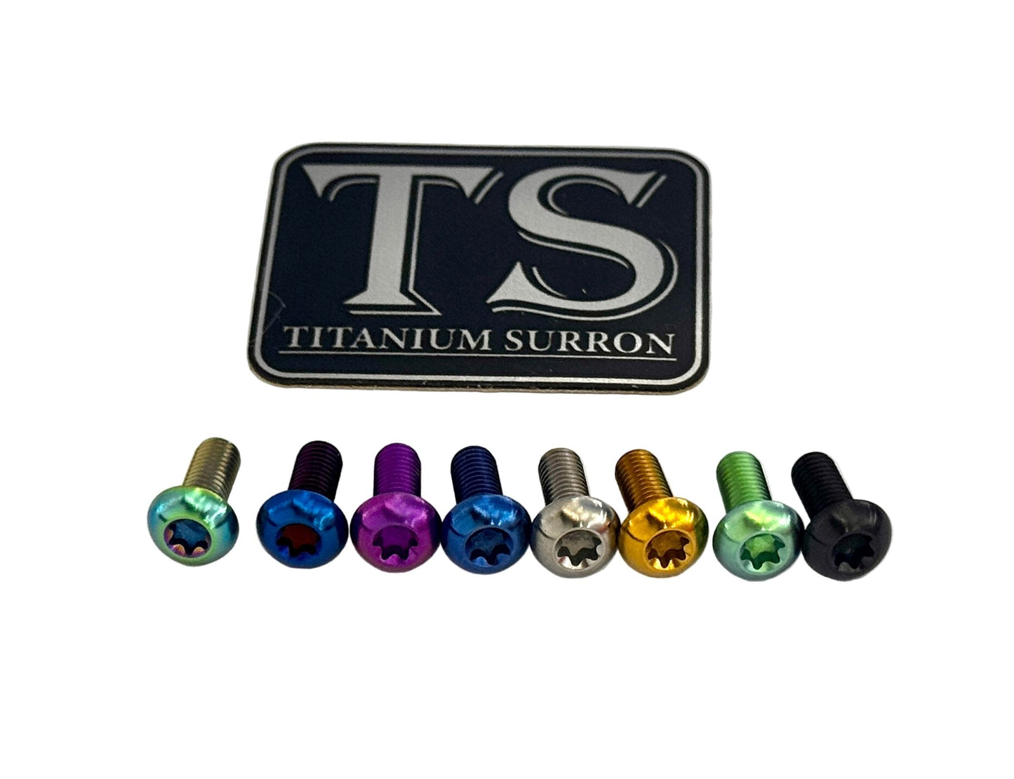 Titanium Hardware (Individual M4 and M5 Bolts, Nuts, and Washers)