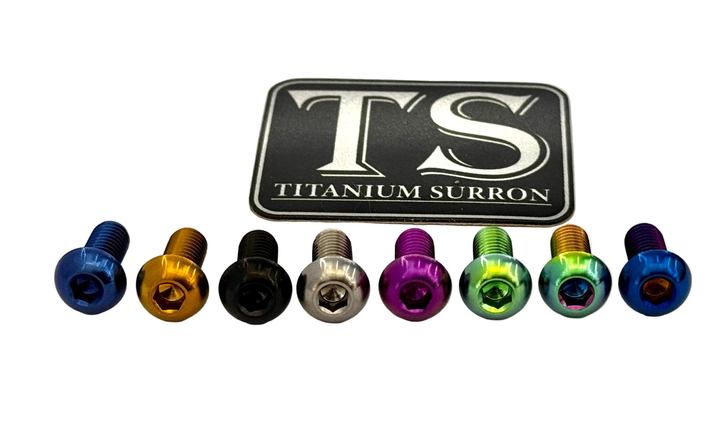 Titanium Hardware (Individual M6 Bolts)