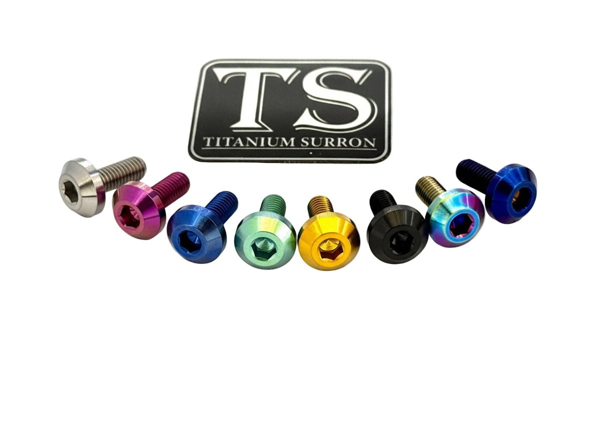 Titanium Hardware (Individual M6 Bolts)