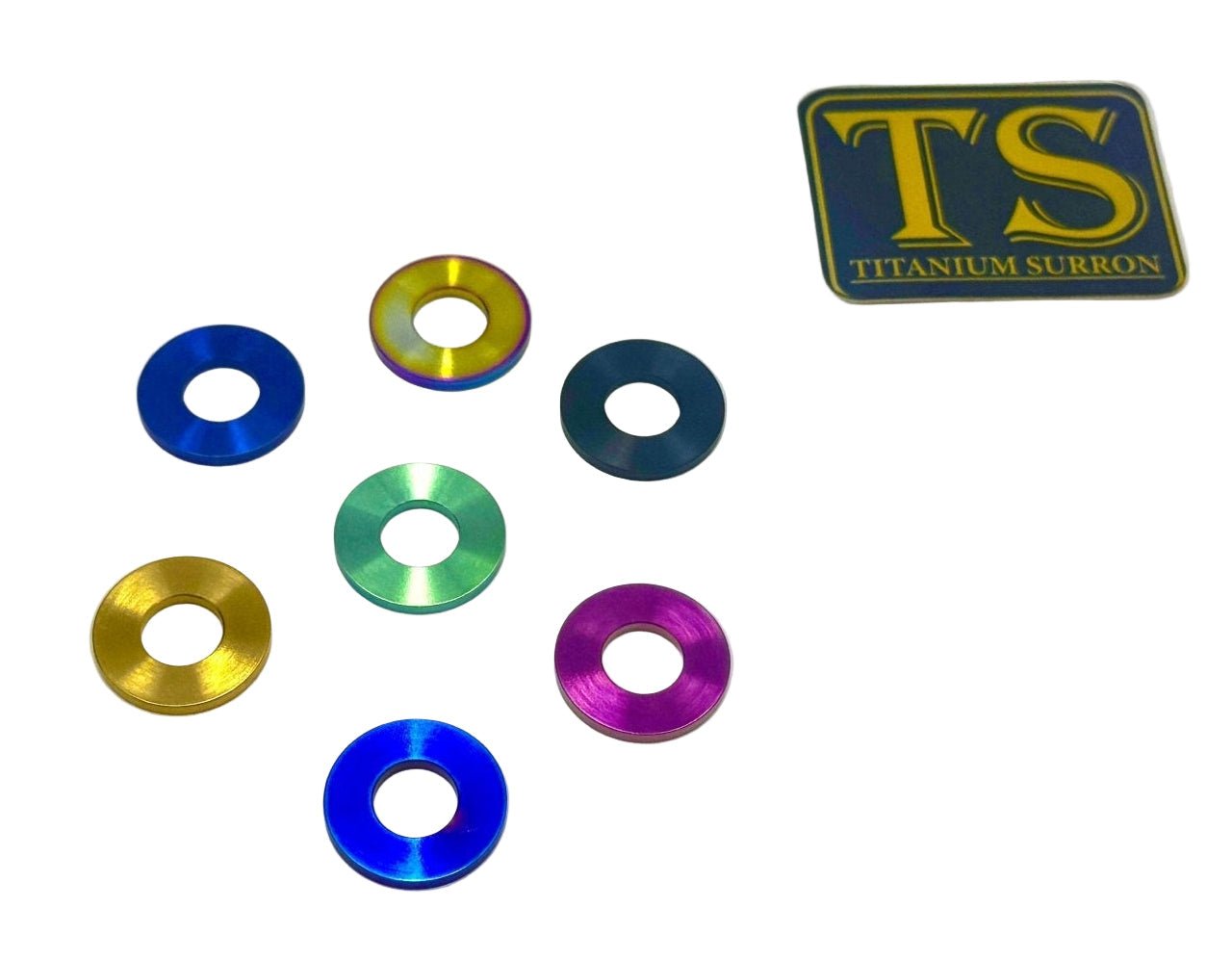 Titanium Hardware (Individual M6 Bolts and M6 Washers)