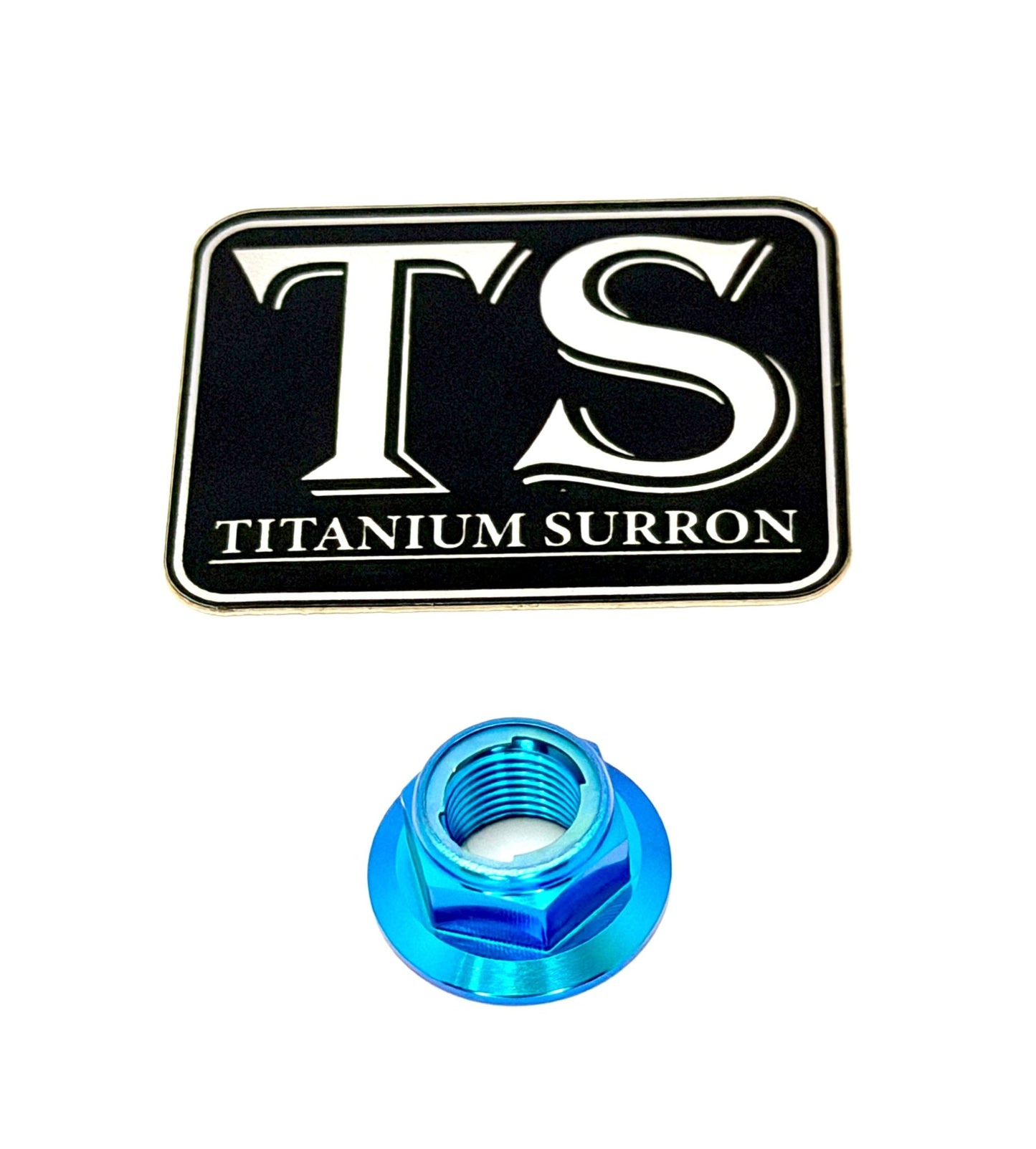 Titanium Jackshaft Nut for Surron, Segway, E-Ride Pro