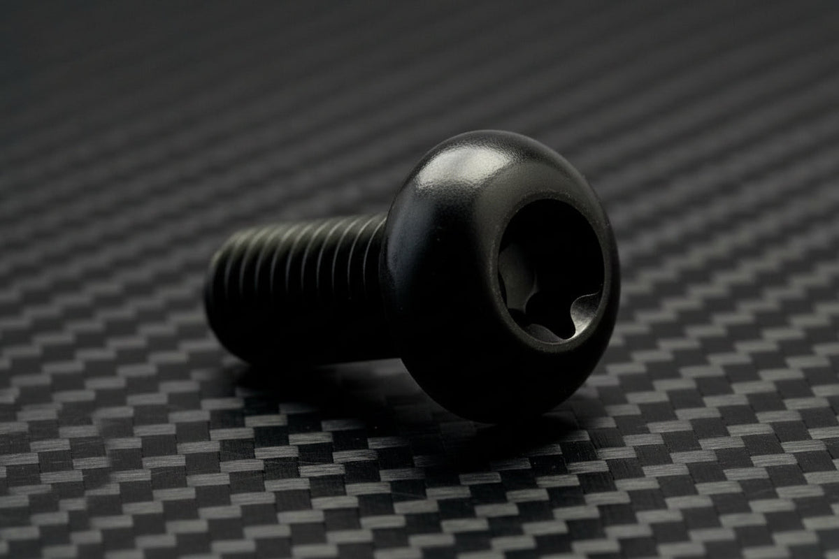 Titanium M5x.80x10mm Button Head Bolt (Aerospace Grade)