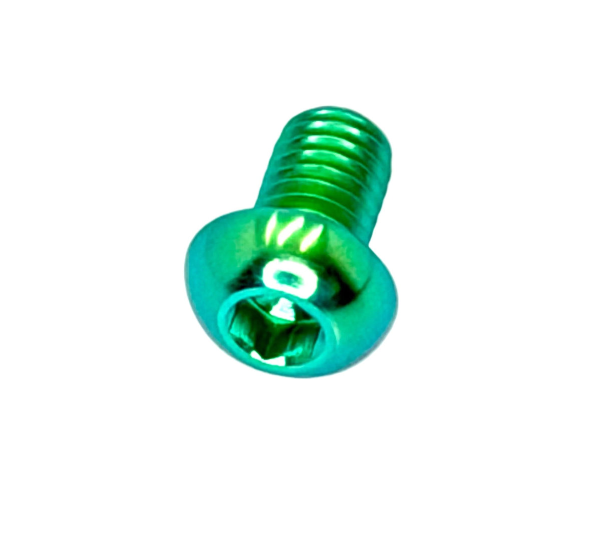 Titanium M6x1.0x10mm Button Head Bolt (Aerospace Grade)