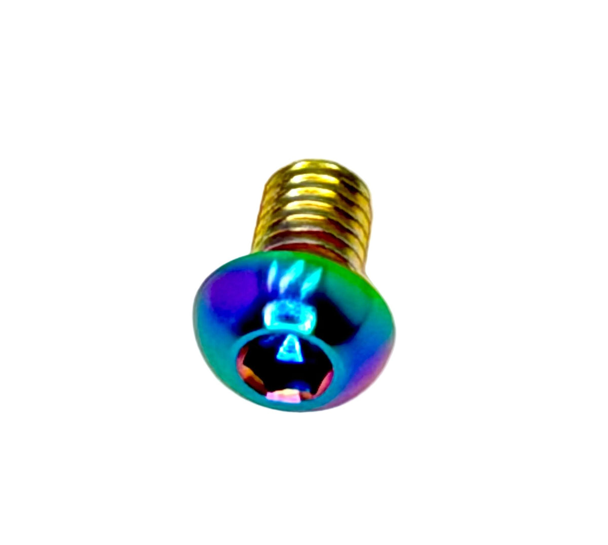 Titanium M6x1.0x10mm Button Head Bolt (Aerospace Grade)