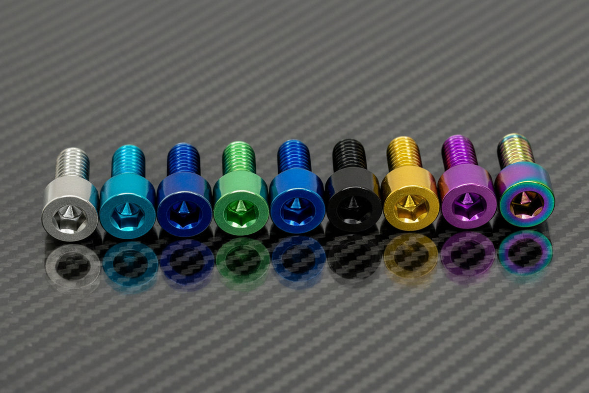 Titanium M6x1.0x10mm Socket Head Bolt (Aerospace Grade)