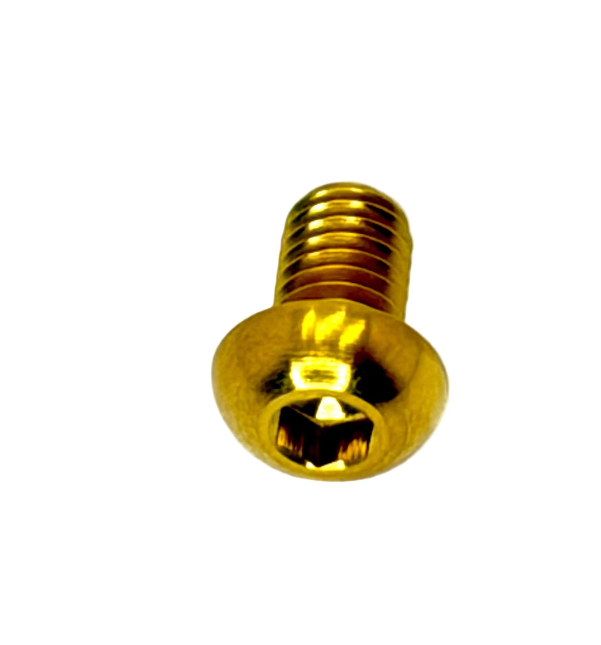 Titanium M6x1.0x12mm Button Head Bolt (Aerospace Grade)
