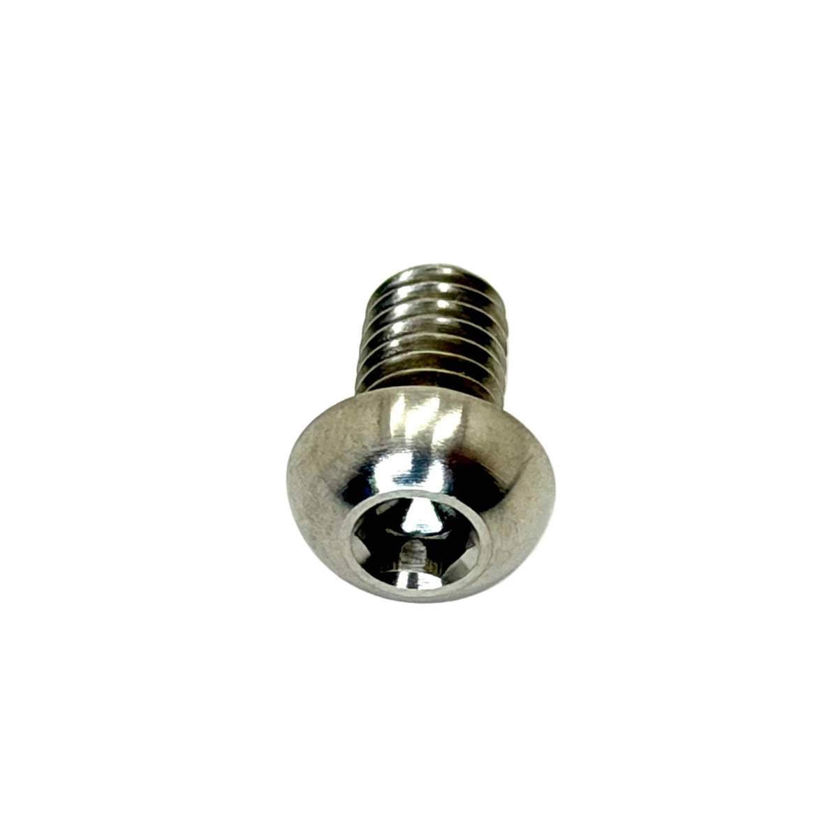 Titanium M6x1.0x12mm Button Head Bolt (Aerospace Grade)