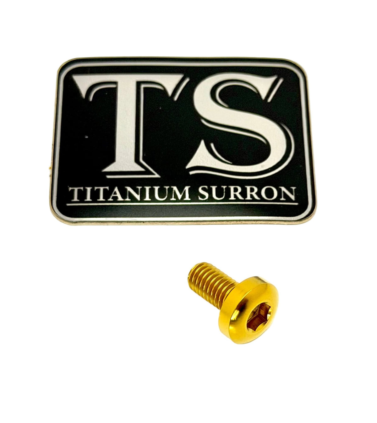 Titanium M6x1.0x12mm Low Profile Head Bolt (Aerospace Grade)
