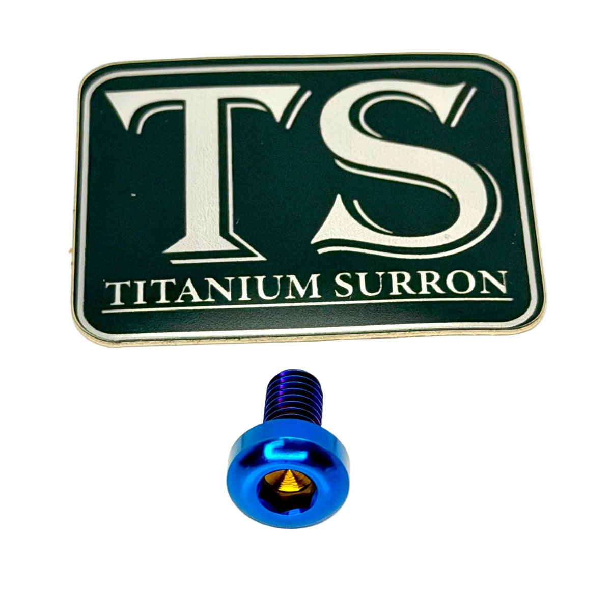 Titanium M6x1.0x12mm Low Profile Head Bolt (Aerospace Grade)
