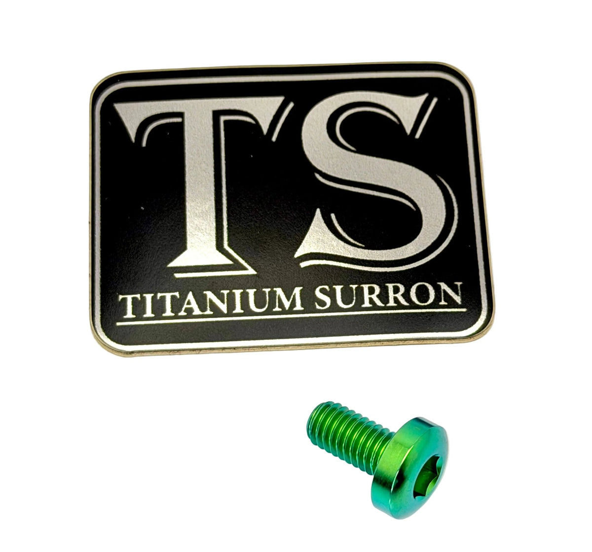 Titanium M6x1.0x12mm Low Profile Head Bolt (Aerospace Grade)