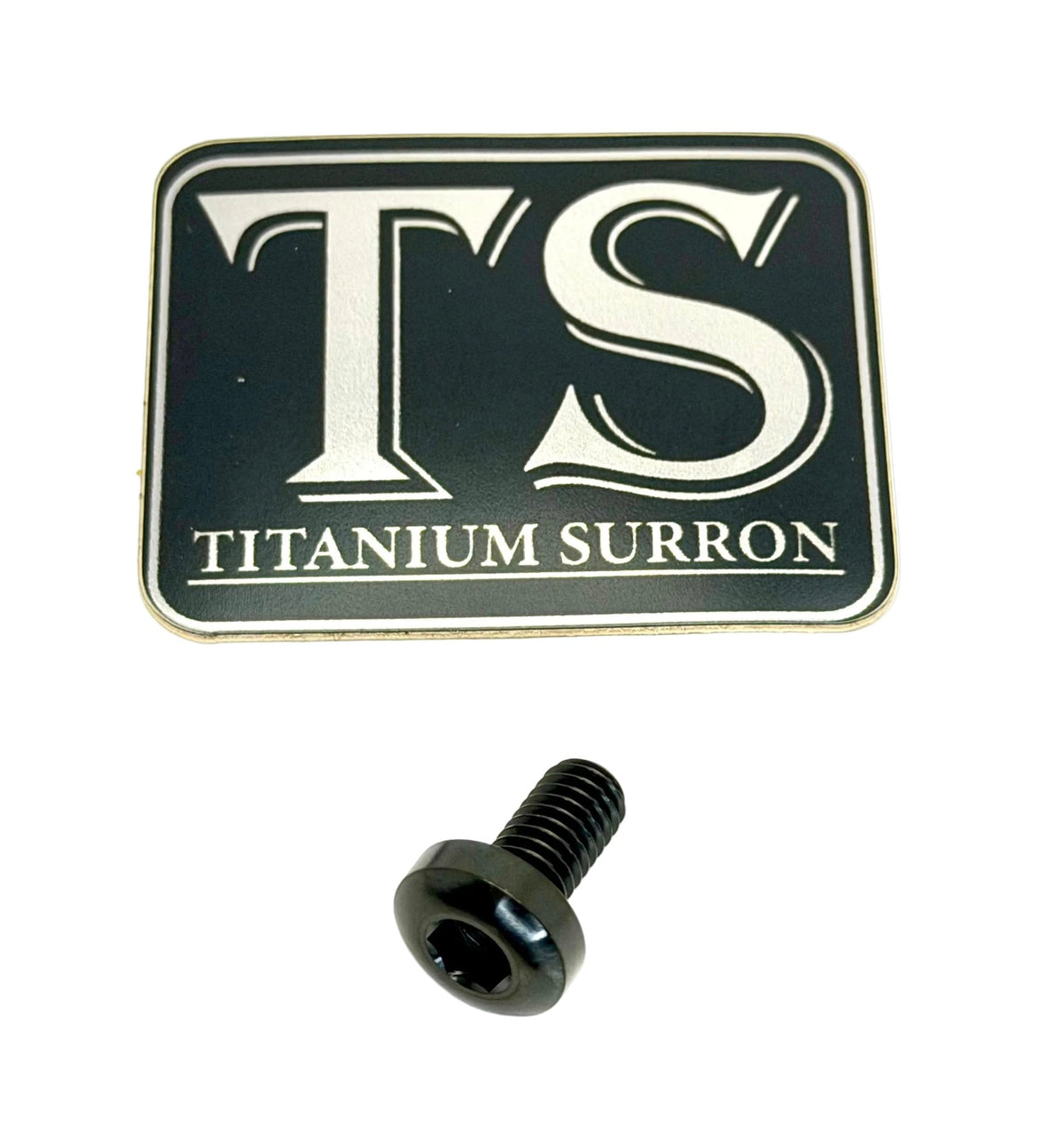 Titanium M6x1.0x12mm Low Profile Head Bolt (Aerospace Grade)