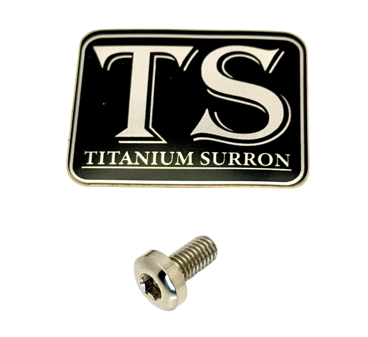 Titanium M6x1.0x12mm Low Profile Head Bolt (Aerospace Grade)