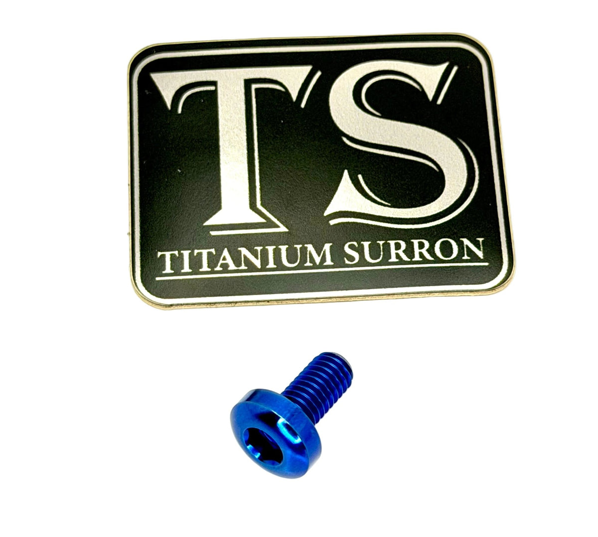 Titanium M6x1.0x12mm Low Profile Head Bolt (Aerospace Grade)