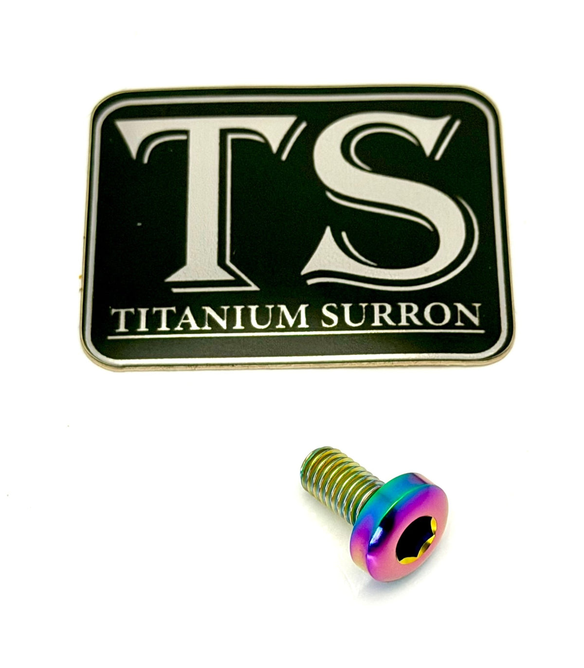 Titanium M6x1.0x12mm Low Profile Head Bolt (Aerospace Grade)