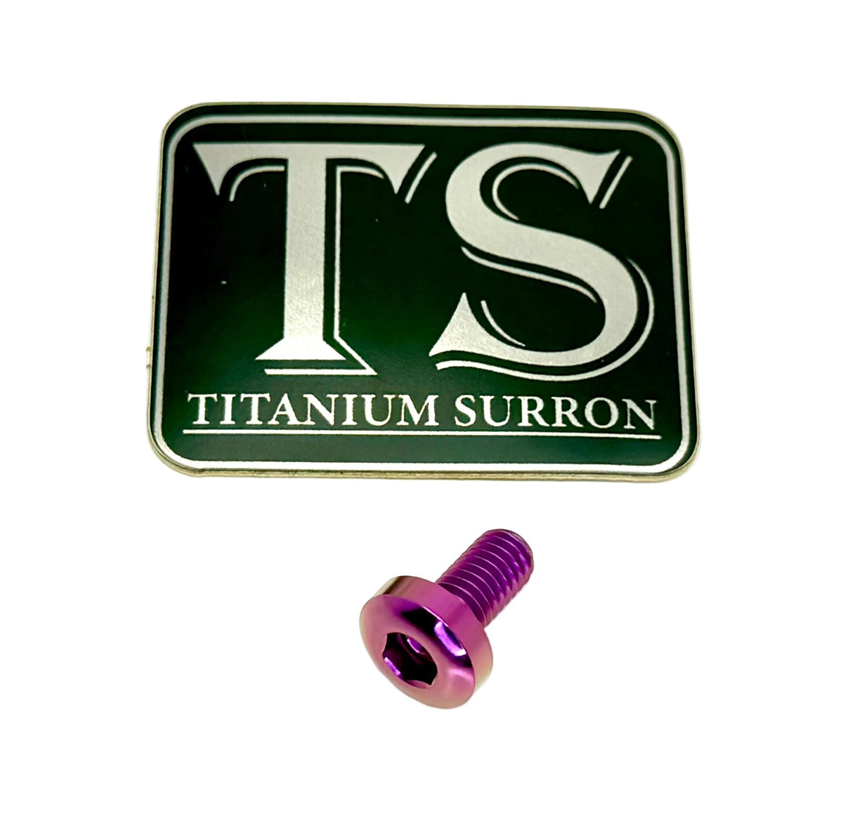 Titanium M6x1.0x12mm Low Profile Head Bolt (Aerospace Grade)