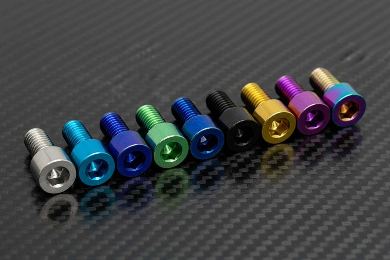 Titanium M6x1.0x12mm Socket Head Bolt (Aerospace Grade)
