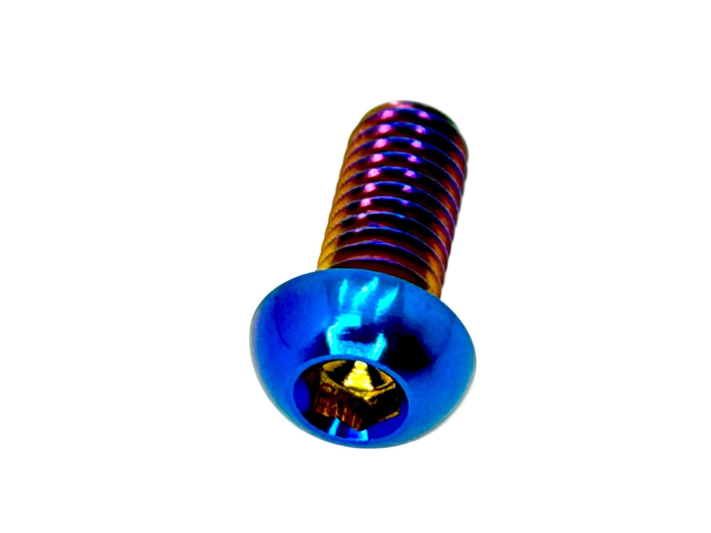 Titanium M6x1.0x14mm Button Head Bolt (Aerospace Grade)