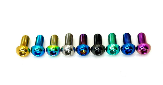 Titanium M6x1.0x16mm Button Head Bolt (Aerospace Grade)